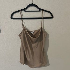 Express Cowl Neck Silky Tank